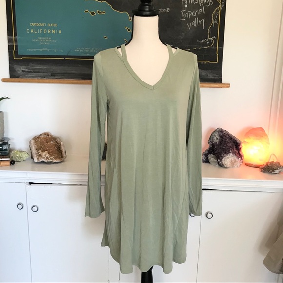 Paper Crane Dresses & Skirts - NWT Lazy Sunday | Paper crane green dress M